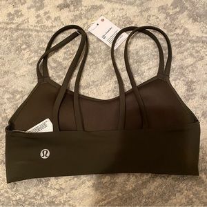 lululemon like a cloud bra in dark olive